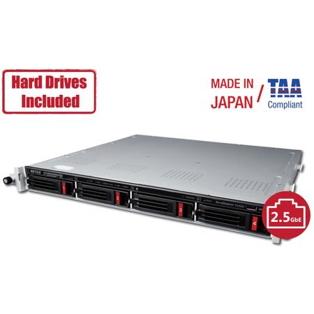 Buffalo Technology TeraStation 3420RN 4-Bay 32TB (4x8TB) 1U Rackmount NAS Server