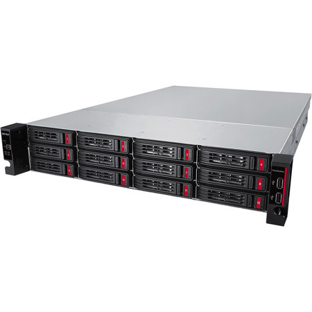 Buffalo Technology TeraStation 51210RH High Performance 12-Bay NAS Rackmount, 96TB, Fully Populated
