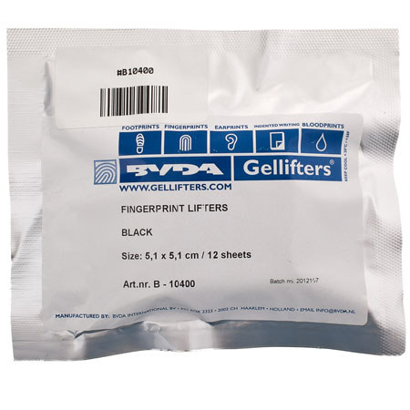BVDA America 2 x 2" Gellifters, 12/Pack, Black