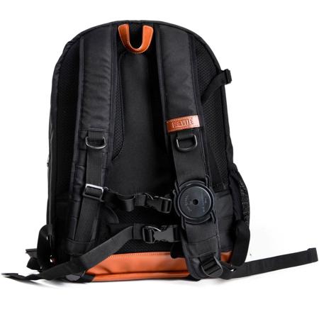 Brevite Camera Backpack, Black/Brown with Black Interior