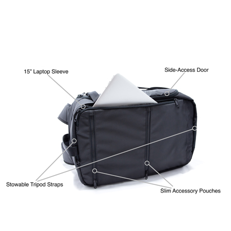 Bevisgear 22L Top Shelf Camera Bag TSCB001R