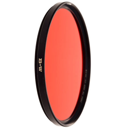 B + W 37mm 090 Filter, Light Red 25