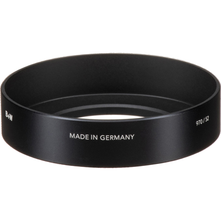 B + W 52mm #970 Aluminum Lens Hood for Wide Angle Lenses