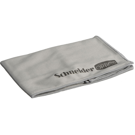 B + W 12x15" Photo Clear Microfiber Lens Cleaning Cloth, Schneider Optics Logo