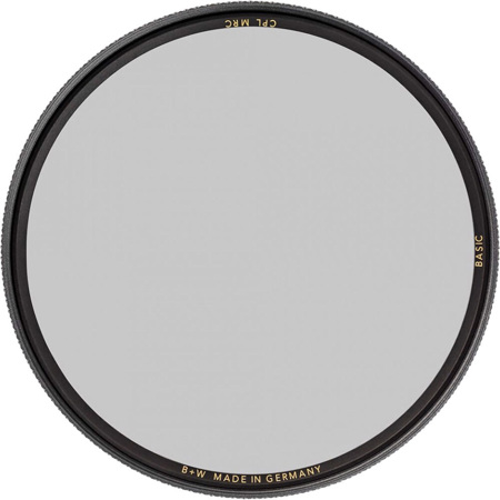 B + W 77mm Basic Circular Polarizer MRC Filter 66-1100754