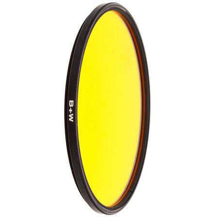 B + W 77mm 023 Slim Mount Filter, Dark Yellow 9