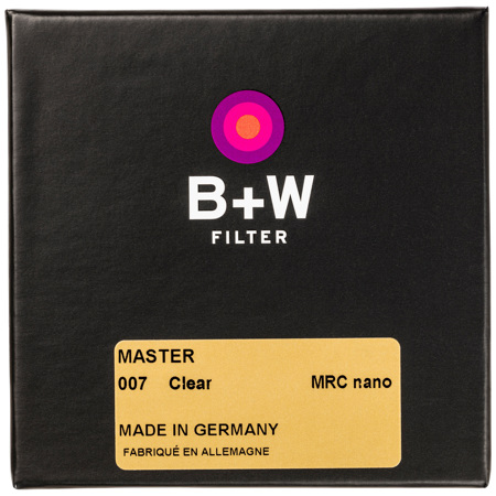 B + W 77mm Master 007M Clear MRC Nano Filter 66-1101527