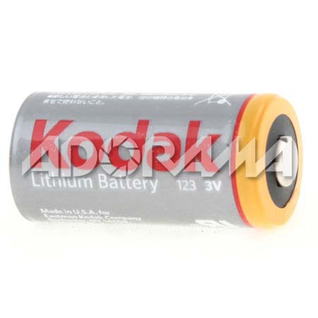 Kodak Max CR-123 Battery, 3.0 Volt Lithium