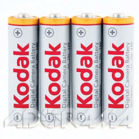 Kodak Digital Camera AA Batteries, Pack of 4