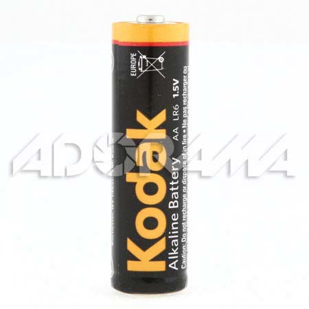 Kodak Max AA Batteries, 1.5V Alkaline, Pack of 4