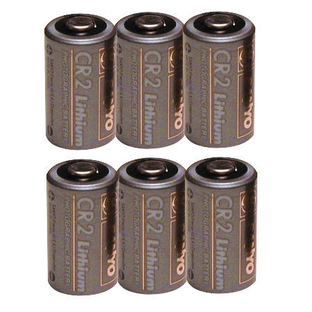 Kodak CR2 Batteries, 3.0 Volt Lithium, Pack of 6