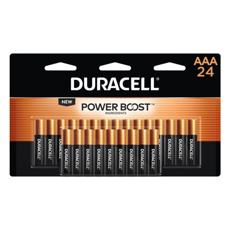Duracell CopperTop AAA Alkaline Battery, 24-Pack