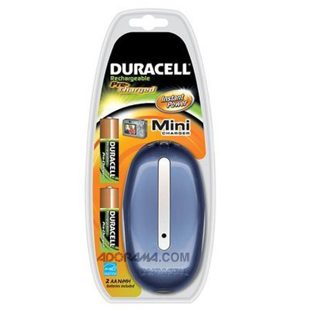 Duracell Mini Colored NiMH Battery Charger
