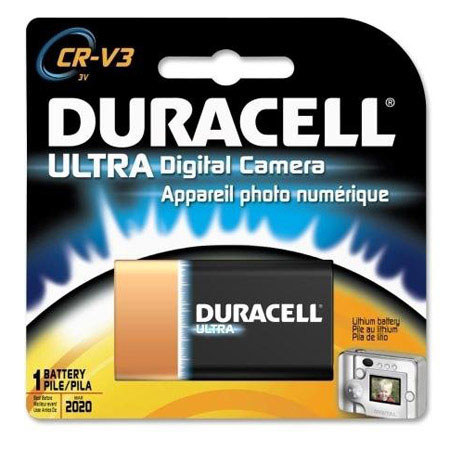 Duracell CR-V3 3V 3300mAh Photo Lithium Battery