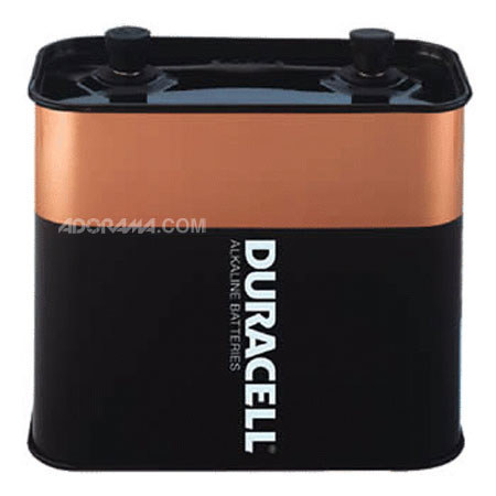 Duracell MN918 Coppertop 6V, 27 mAh Alkaline Battery