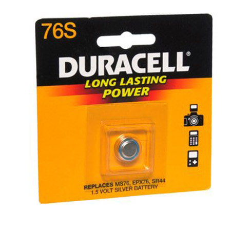 Duracell MS76 1.5V Silver Oxide Battery