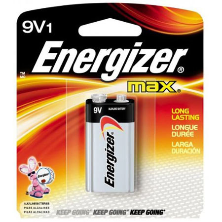Energizer MAX 9V Alkaline Battery