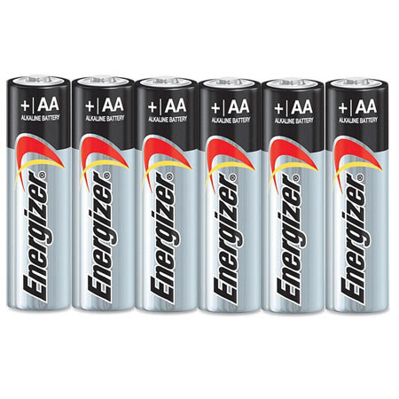Energizer MAX AA 1.5V Alkaline Battery, 6-Pack