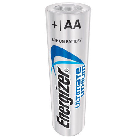 Energizer AA 1.5V Ultimate Lithium Battery, 4-Pack