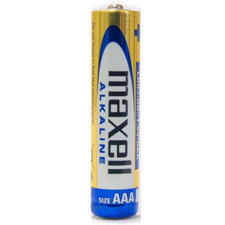 Maxell AAA 1.5v Alkaline Battery, Pack of 20