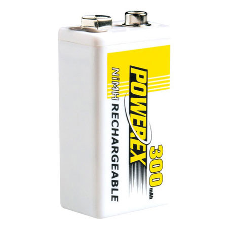 Maha PowerEx 8.4V 300mAh Rechargeable NiMH Battery