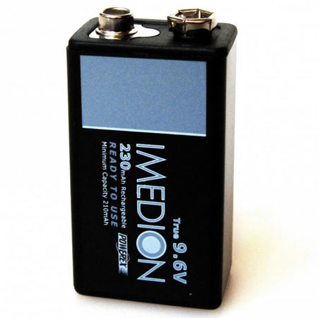 Maha PowerEx 9.6V 230mAh IMEDION "Ready When You Are!" Rechargeable Battery