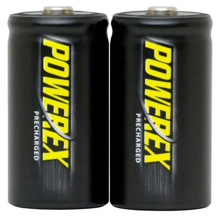 Maha Powerex Precharged 1.2V 5000mAh Low Self-Discharge Rechargeable C Ni-MH Battery, 2-Pack