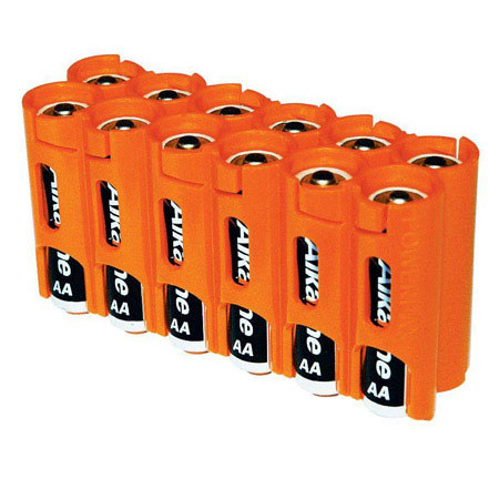 PowerPax Storacell by Powerpax "AA" Battery Caddy, Holds 12 "AA" Batteries