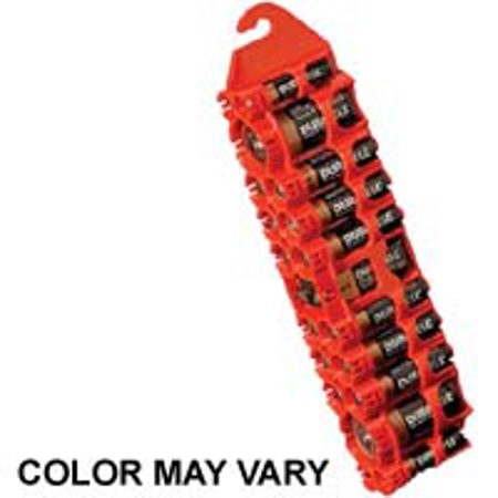 PowerPax Tools Aviation Powerpax Original Battery Caddy, Holds 12 "AA" Batteries, 4 "AAA",2 "C", and 1 "9V" Battery