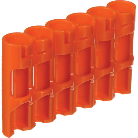 PowerPax Storacell by Powerpax Slim Line "AAA" Battery Caddy, Holds 6 "AAA"