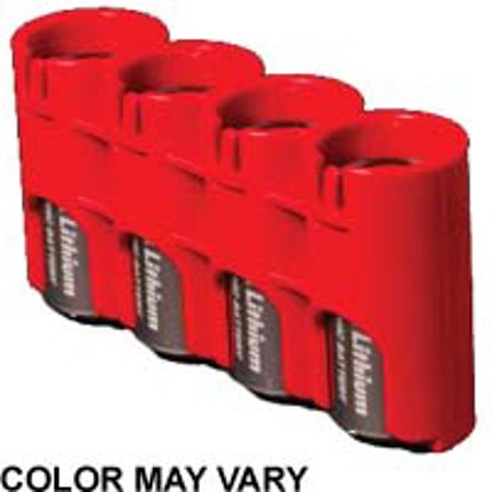 PowerPax Tools Aviation Powerpax SLCR123 Slim Line Battery Caddy, Holds 4 "CR123" Batteries