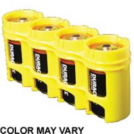 PowerPax Tools Aviation Powerpax SLD4 Slim Line Battery Caddy, Holds 4 "D" Batteries