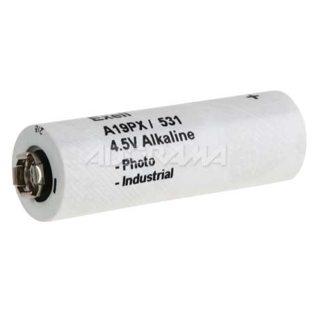 Excell PX19 Battery, 4.5 volt Alkaline, (531)