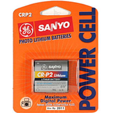 Sanyo CRP2 6 Volt Lithium-ion Battery