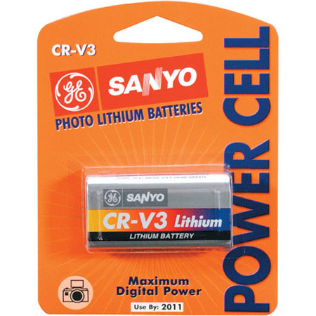 Sanyo CRV3 3 Volt Lithium-ion Battery