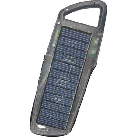 Solio Hybrid 1000, Solar Panel,USB/Battery Charger,Grey