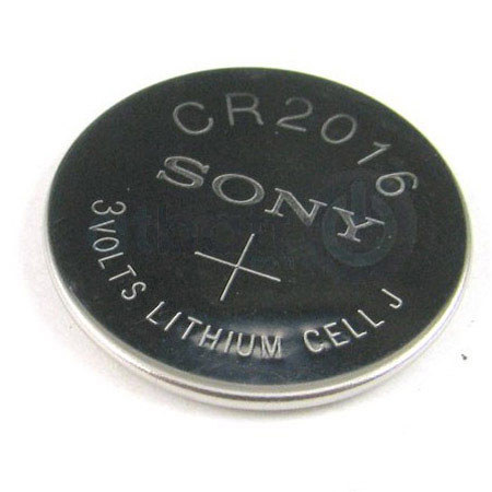 Sony CR-2016 3V Lithium Coin Battery, 1-Cell Blister