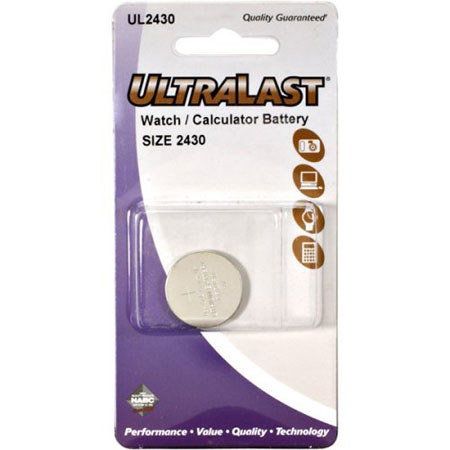 UltraLast UL2430 3V Lithium Replacement Battery