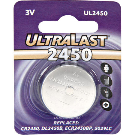 UltraLast UL2450 3V Lithium Replacement Battery
