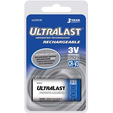 UltraLast CR-V3 Rechargeable 2100 mAh, 2.5V Battery