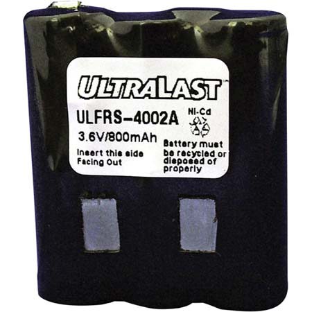 UltraLast ULFRS-4002A Repl Ni-Cad Battery- 3.6V/800mAh