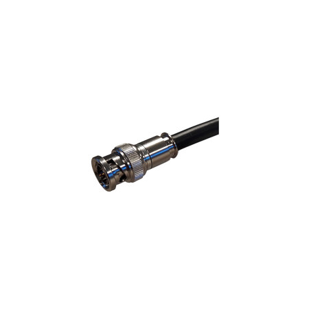 BZB GEAR 50' 12G-SDI/UHD Shielded Coaxial Cable with BNC Connectors, 75 Ohms