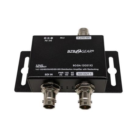 BZB GEAR BG-DA-12GS 1x2 4K 12G-SDI Splitter/Distribution Amplifier