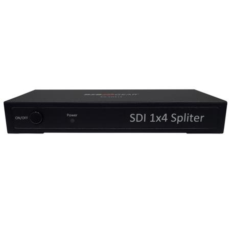 BZBGEAR BG-3GS14 1x4 3G SDI Splitter Amplifier with Long Distance Support