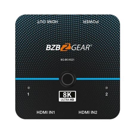 BZB GEAR BG-8K-HS21 2x1 8K 48Gbps HDMI 2.1 Switcher
