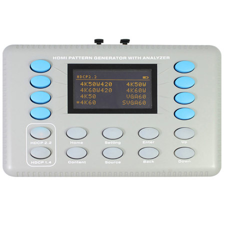 BZBGEAR BG-AVTPG-A 4K/HDR 18Gbps Test Generator & Analyzer with HDMI 2.0 & LPCM