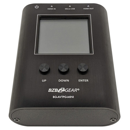 BZBGEAR BG-AVTPG-MINI HDMI 2.0 Portable Signal Test Generator and Analyzer
