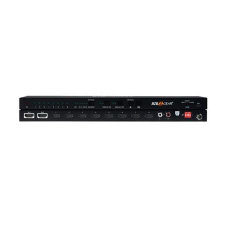 BZB GEAR BG-UHD-DA2X8 2x8 4K HDMI Splitter with CEC Control Support