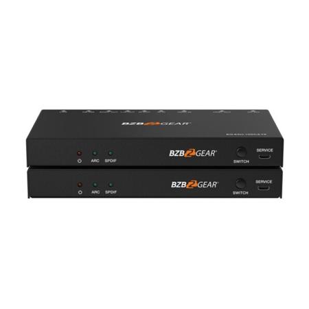 BZB GEAR BG-EXH-100C5 4K 18Gbps HDMI HDBaseT Extender Kit, 330' Range