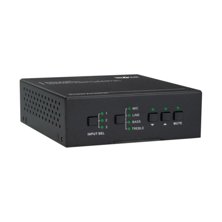BZB GEAR BG-AMPC40 2-Channel 40W 70V Stereo/Mono Audio Class-D Amplifier